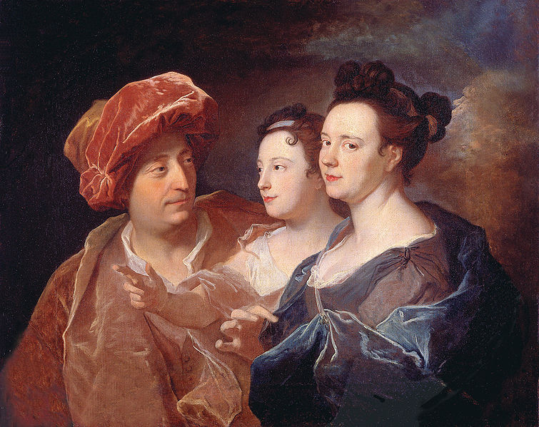 Hyacinthe Rigaud La famille Laffite